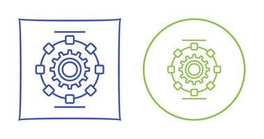 Automated Process Vector Icon