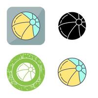 Beach Ball Vector Icon