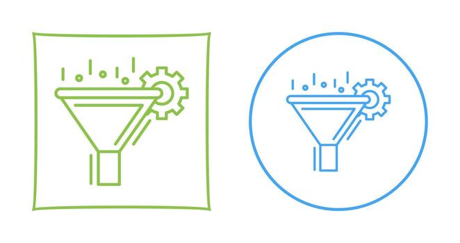 Filtering Vector Icon