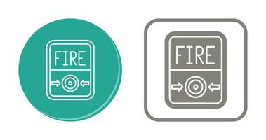 Fire Button Vector Icon