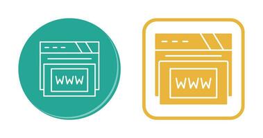 Www Vector Icon