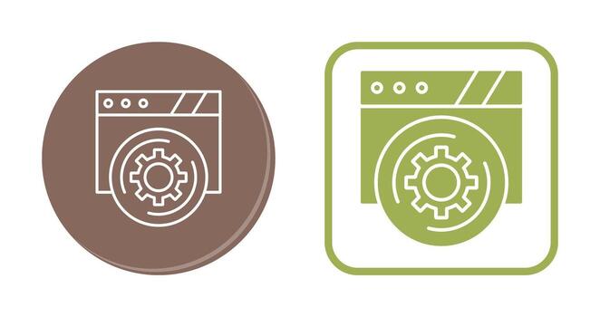 icono de vector de configuración