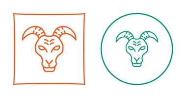 Goat Vector Icon