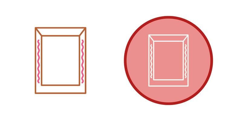 Unique Frame Vector Icon