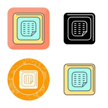 icono de vector de parche de nicotina