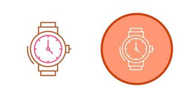 icono de vector de reloj de pulsera