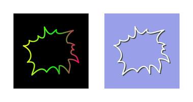 Unique Explosion Vector Icon