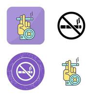 Quit Smoking Vector Icon