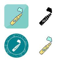 Electronic Cigarette Vector Icon