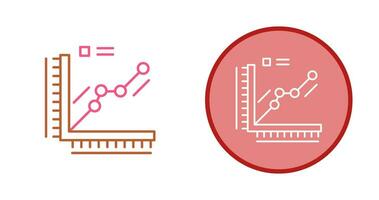 Graph Vector Icon