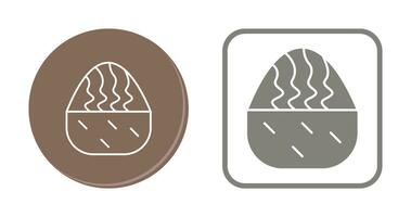 Cream Muffin Vector Icon