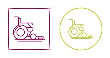 Wheel Chair Vector Icon