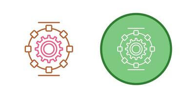 Automated Process Vector Icon