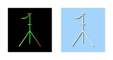 Unique Stand Vector Icon