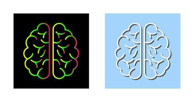 icono de vector de cerebro