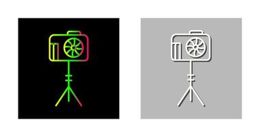 Unique Camera Stand Vector Icon