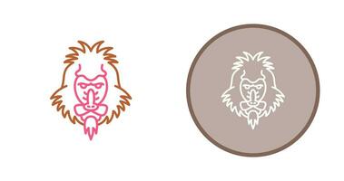 Mandrill Vector Icon