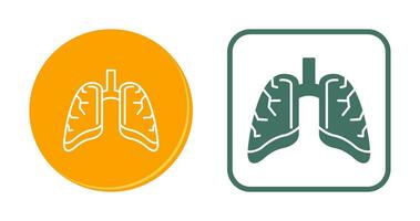 Lungs Vector Icon