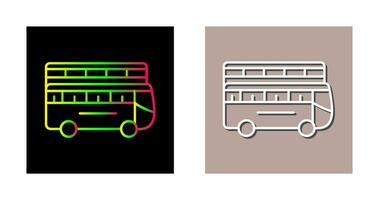 Double Bus Vector Icon