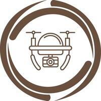 Camera Drone Vector Icon