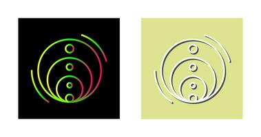 icono de vector de diagrama de venn