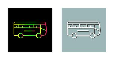 icono de vector de bus