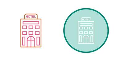 icono de vector de hotel