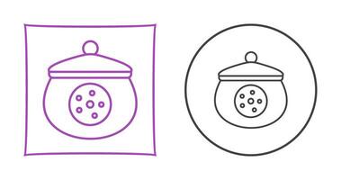 Cookie Jar Vector Icon