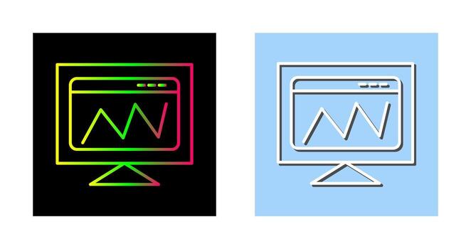 Web Analysis Vector Icon