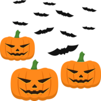 decoratieve halloween pompoen png