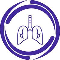 Lung Vector Icon