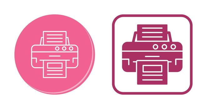 Printer Vector Icon