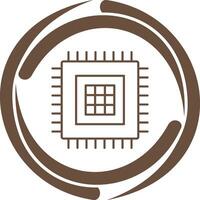 Processor Vector Icon