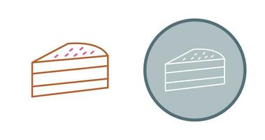 Cake Slice Vector Icon