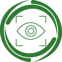 Eye Scan Vector Icon