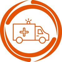 Ambulance Vector Icon