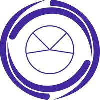 Pie Chart Analysis Vector Icon