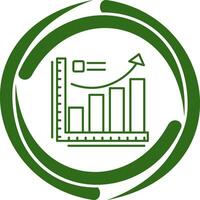 Growth Chart Vector Icon