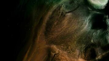 Fractal Ambience. Nebula Background 4K video
