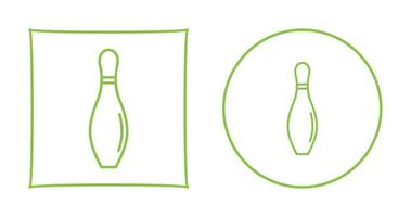 Bowling Pin Vector Icon