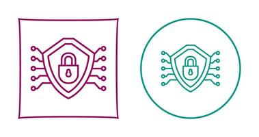 Cyber Security Vector Icon