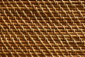 Weave texture or weave pattern background in macro view. Weaves patten classic retro background for design. photo