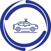 Police Car Vector Icon