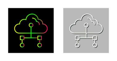 Internet Cloud Vector Icon