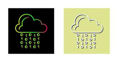 Cloud Coding Vector Icon