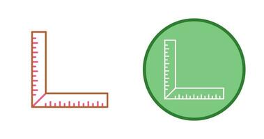 square Ruler Vector Icon