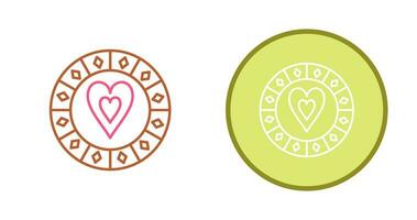 Heart Chip Vector Icon