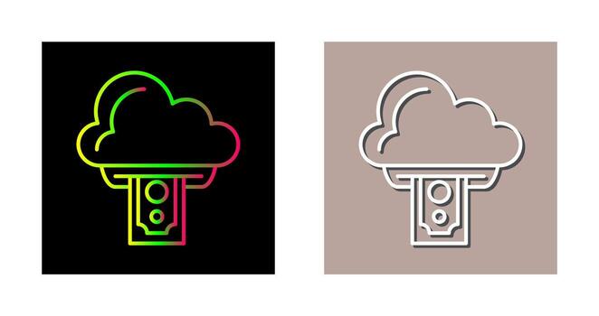 Cloud Computing Vector Icon