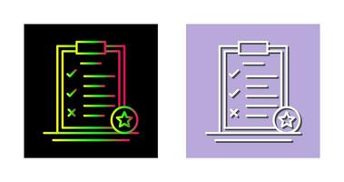 Task List Vector Icon