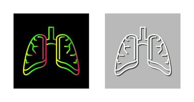 Lungs Vector Icon